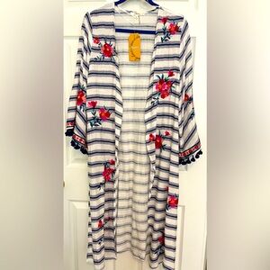 Kimono, size medium, TTS, multi-color